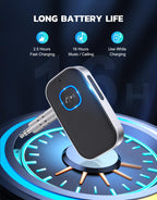 COMSOON Bluetooth Receiver for Car, 3.5mm AUX Bluetooth Car Adapter
