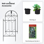 Toriexon Metal Trellis Outdoor 70.8" x 19.5"