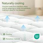 Niagara Sleep Solution Full Ultra Soft Mattress Topper — Back Pain Relief