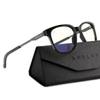 ANYLUV Blue Light Glasses for Men, Lightweight Computer Gaming Glasses, Stylish Anti Eyestrain Blue Light Blocking Men