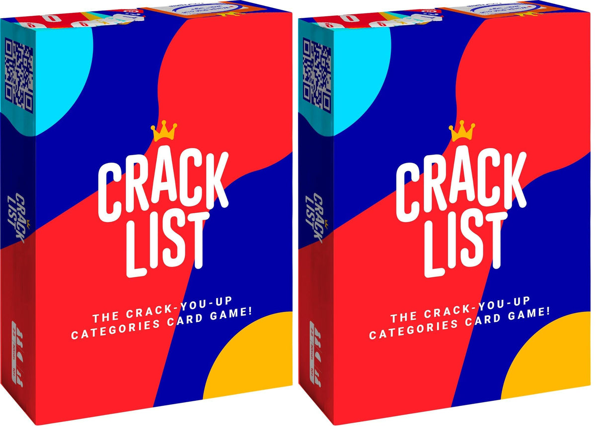 SAVANA Crack List - The Crack-You-Up Categories Card Game | 2+ Players | Quick and Hilarious Game for Kids, Teens and Adults | Family Board Games