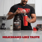 REDCON1 MRE LITE Whole Food Protein Powder, Fudge Brownie - Lactose Free & Sugar Free Meal Replacement with Animal Protein Blends - Easy to Digest Formula - Only 2g Carb per Serving (30 Servings)