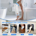 Zolife Waterproof Knee Cover for Shower After Surgery, Knee Cover Cover Protector for Showering After Surgery for Knee Surgery Recovery Replacement Bandages Wounds Braces, Reusable