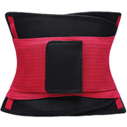 VENUZOR Waist Trainer Belt for Women - Waist Cincher Trimmer - Slimming Body Shaper Belt - Sport Girdle Belt (UP Graded)(Rose Red,Medium)