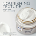 RoC Derm Correxion Neck Cream with Hyaluronic Acid + Advanced Retinol to visibly Tighten & Lift Horizontal Neck Lines, Facial Moisturizer to Contour Face (1.7 oz) with RoC Retinol Eye Packette
