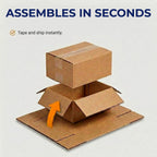 BOX USA Moving Boxes Medium 18"L x 14"W x 12"H 10-Pack | Corrugated Cardboard Box for Shipping, Mailing, Packing, Packaging and Storage 18x14x12