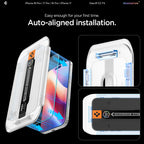 Spigen GlasTR EZ FIT Screen Protector for iPhone 18 Pro, 17 Pro, 17, 16 Pro