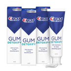 Crest Pro-Health Gum Detoxify Antibacterial Fluoride Toothpaste, 4.8 oz 3 Pack, Enamel and Gum Repair, Cavity Protection, Deep Clean, Plaque Control, Clinically Proven, Travel Size Toiletries