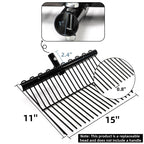 Cididu Pitch Manure Fork Head, Metal Pitch Fork for Garden, Durable Digging Fork Rake Head Replacement with Angled Tines, Stable Pitchforks Scoop for Mulch Horse Stall Picking up Hay Animal