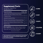 STRIPPIES Dissolvable Sleep Strips – Fast-Acting Melatonin 5mg with L-Theanine, Lavender, Chamomile, Hibiscus & Valerian – Natural Cranberry Flavor – 90 Strips