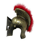 Cosmic Chameleon Roman Spartan Warrior Helmet for Adults (Ages 15+) – Gold Greek Soldier Headwear, King Leonidas Style Medieval Armor Costume Accessory for Cosplay & Halloween