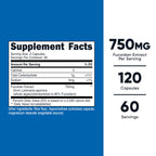 Nutricost Fucoidan (750mg) 120 Capsules - Vegan, GMO-Free, 60 Servings