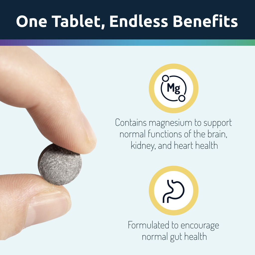 Invigorated Water Hydrogen Water Tablets with Magnesium - 12 PPM H2 Molecular Hydrogen Tablets for Drinking Water - Supports Energy, Brain, & Cognitive Health - Non-GMO (90 Servings, Unflavored)