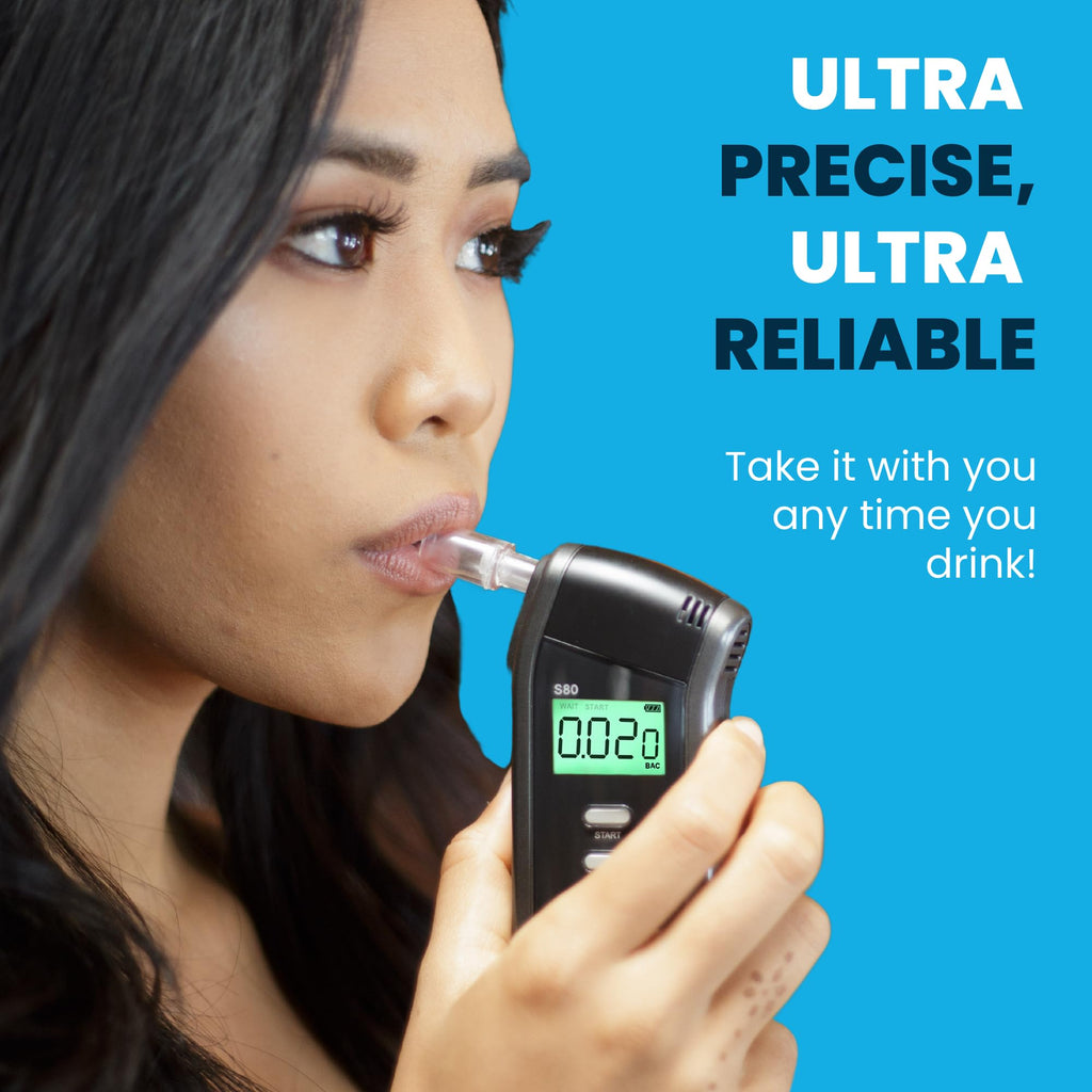 BACtrack S80 Breathalyser | Professional-Grade Accuracy | DOT & NHTSA Approved | FDA 510(k) Cleared | Portable Breath Alcohol Tester for Personal & Professional Use