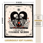 Gifts for Him Her, Anniversary Halloween Blanket for Women Men 60"X50"