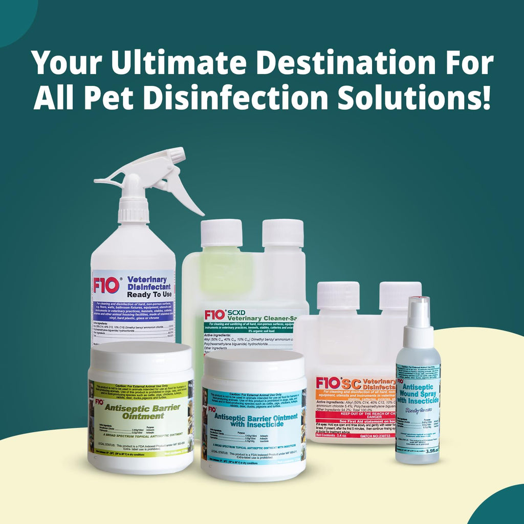 F10 SCXD Concentrated Cleaner Sanitizer with Soap - 200 ml