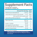 Nerve Recovery Max - Non-GMO Advanced Nerve Support Supplement with Vitamin D3 and Alpha Lipoic Acid for Nerve Protection and Restoration - Made in the USA - 30-Day Supply, 1 Bottle