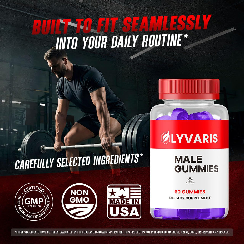 Lyvaris Gummies - Official Livaris Advanced Premium Formula Support Maximum Strenght, All Natural Ingredients Vitamins for Overall Health & Wellness Reviews, 60 Gummies for 1 Month