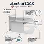 ZlumberLock US Patented Bed Sheet Holders for Corners, 4-Pack