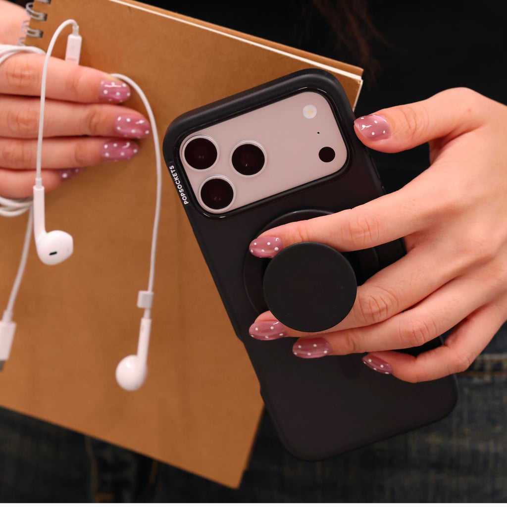 PopSockets Phone Grip for MagSafe, Magnetic Holder- Black