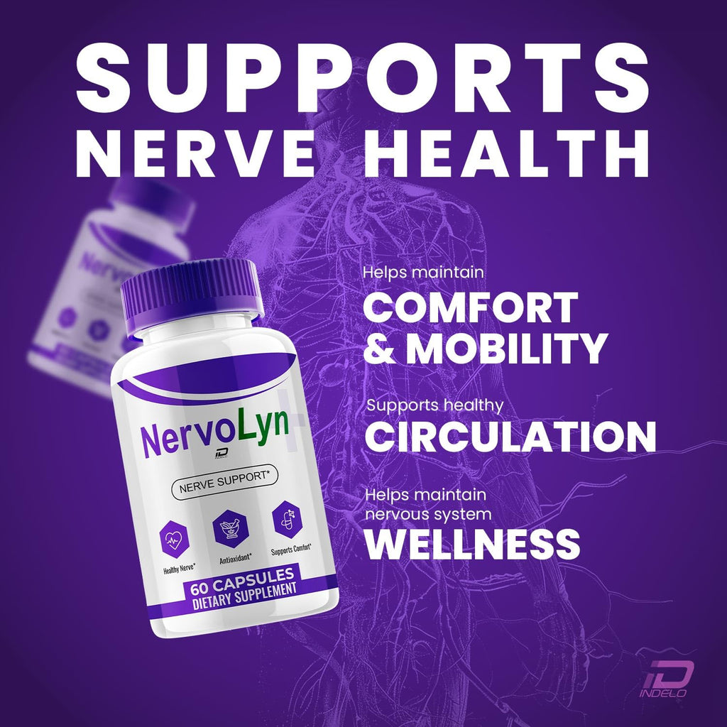 Nervo Lyn Capsules – Nervolyn Advanced Supplement Natural Blend, Reviews (3 Pack - 180 Capsules)