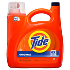 Tide Liquid Laundry Detergent, Original Scent, 125 fl oz, 100 Loads, Boosted Clean Even in Cold Water with Concentrated Washing Soap