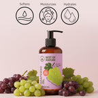 Best of Nature 100% Pure Grapeseed Oil - Unscented, Lightweight, Non-Greasy Moisturizer for Hair, Skin, Face & Aromatherapy, Carrier Oil for Essential Oils, Half Gallon (64 fl oz)