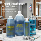 BARBICIDE Half Gallon Disinfectant Concentrate – 2 Pack | EPA-Registered, Hospital-Grade Germicide for Salons & Barbershops | Anti-Rust Solution for Shears, Combs & Professional Tools