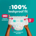 Pampers Diapers - Cruisers 360 - Size 6, 104 Count, up to 100% Leakproof Pull-On Diaper for Active Babies