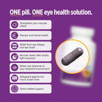 DOCTORS' PREFERRED Clinical-Grade OcuGold Eye Vitamins with Lutein and Zeaxanthin for Macula & Retina Health, Digital Eye Strain, Eye Fatigue and Visual Performance - 30 Vegan Capsules