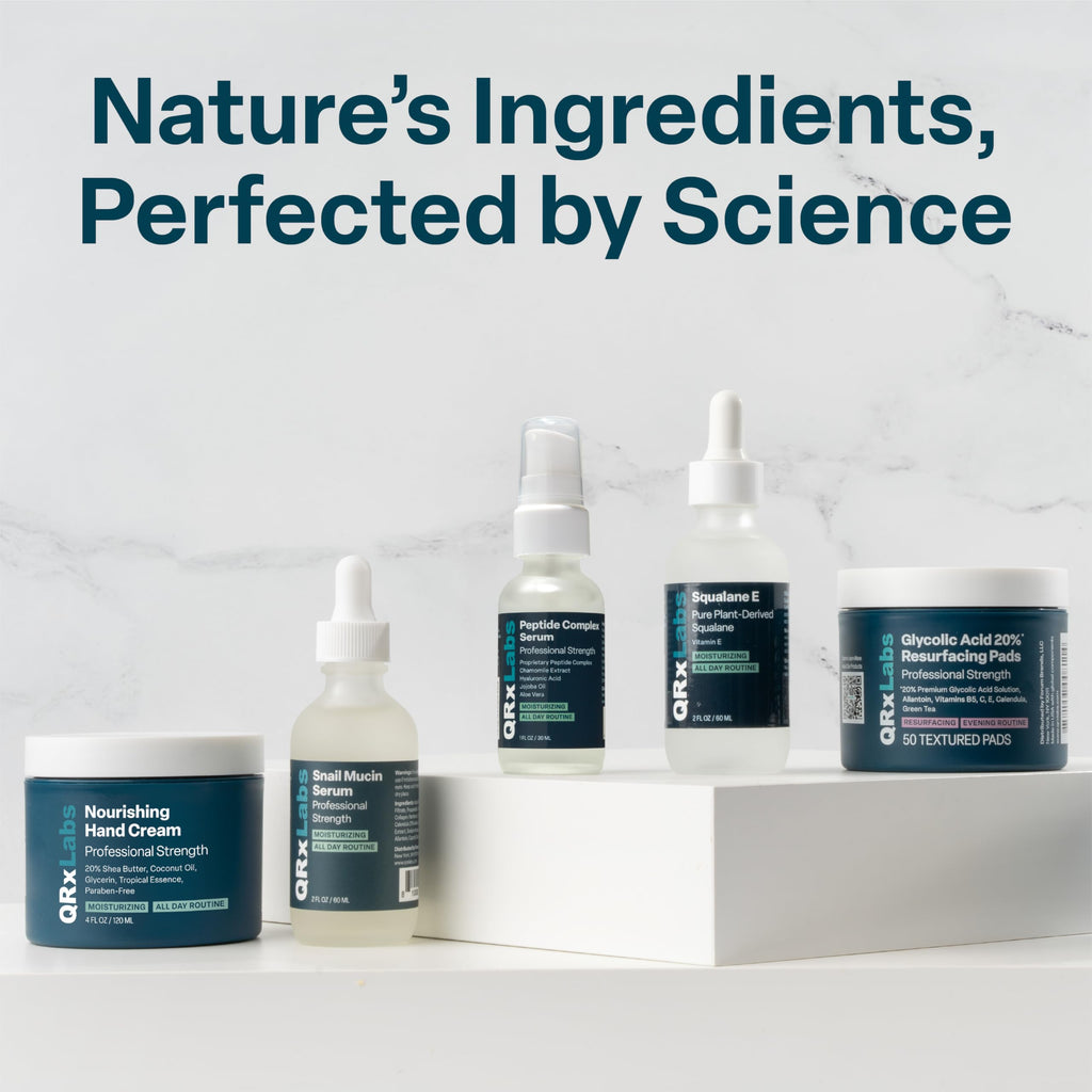 QRxLabs Chemical Peel Neutralizer Spray - Glycolic Acid Peel Neutralizer - pH Balancing Mist for Skin Care - Hydrating Toner for Facial Peels - 2 Fl Oz