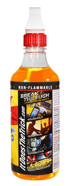 Trick Shot - 3-in-1 Penetrating Lubricant Oil - Biobased Food Grade Industrial Oil for Parts, Rust and Corrosion Remover, Anti-Seize Lubricant Protects Metal Surfaces, Degreases & Cleans - 16 oz