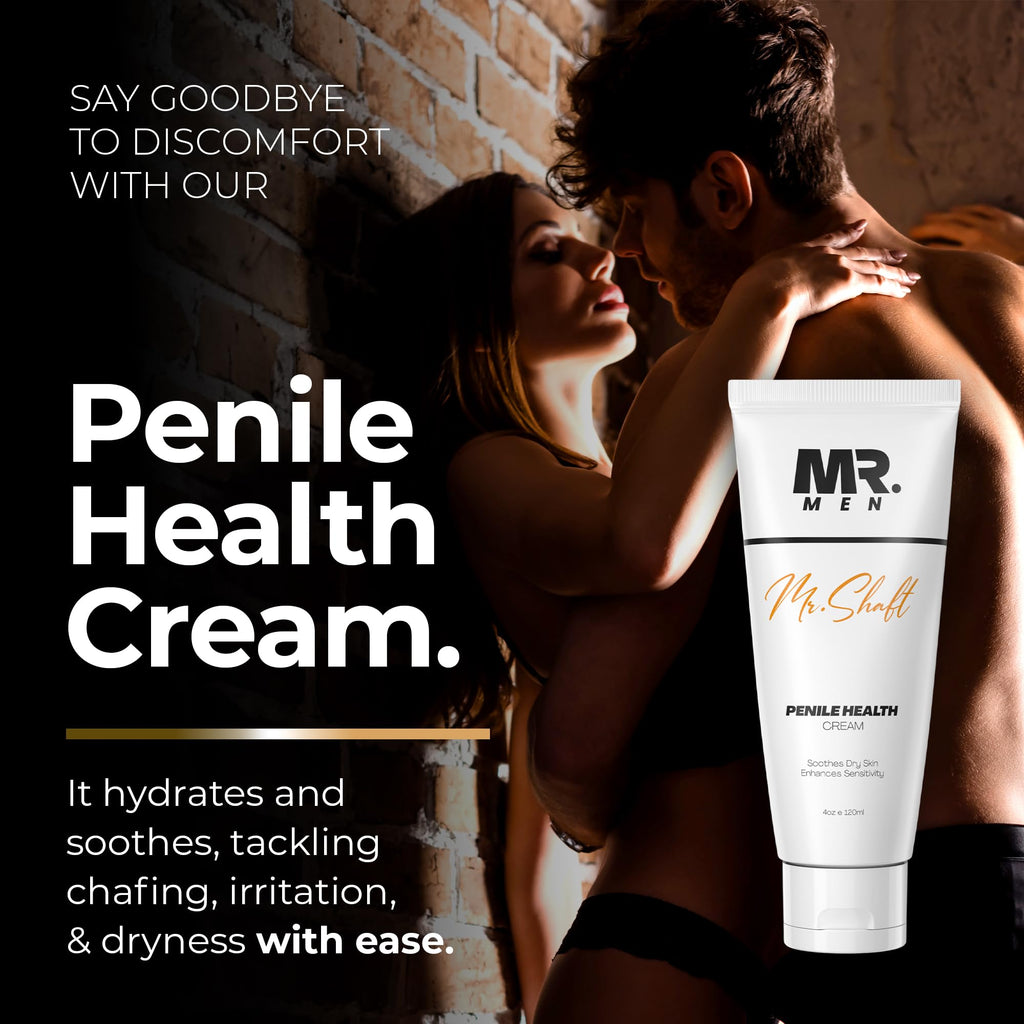 Premium Penile Health Creme for Dry and Sensitive Skin – Hydrating Moisturizer for Men’s Intimate Area – Supports Foreskin Restoration – Fragrance-Free Formula – 4oz