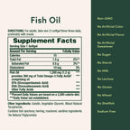 Nature's Bounty Fish Oil + Calcium with D3 Bundle – Heart, Bone & Immune Health Support, Omega-3 1200mg, 200 Softgels + Calcium 1200mg, Vitamin D3, 2x120 Ct – Wellness Duo Pack