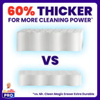 Mr. Clean PRO Magic Eraser Ultra Pro, Bulk Cleaning Sponges for Commercial Grease and Stain Removal, Heavy Duty (26 count)