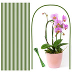 20Pcs Plant Stakes, 23.6IN Orchid Support Stakes for Indoor Plants