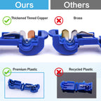TICONN T Tap Wire Connectors, T Wire Quick Splice Connector, T Connectors for Wiring with Storage Case (120 Pcs)