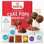 Baketivity DIY Cake Pop Kids Baking Kit with Pre-Measured Ingredients