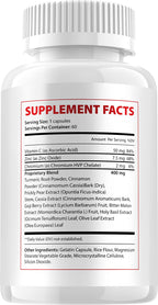 Gluco Core Capsules – GlucoCore Natural Blend Daily Health Supplement (1 Pack - 60 Capsules)