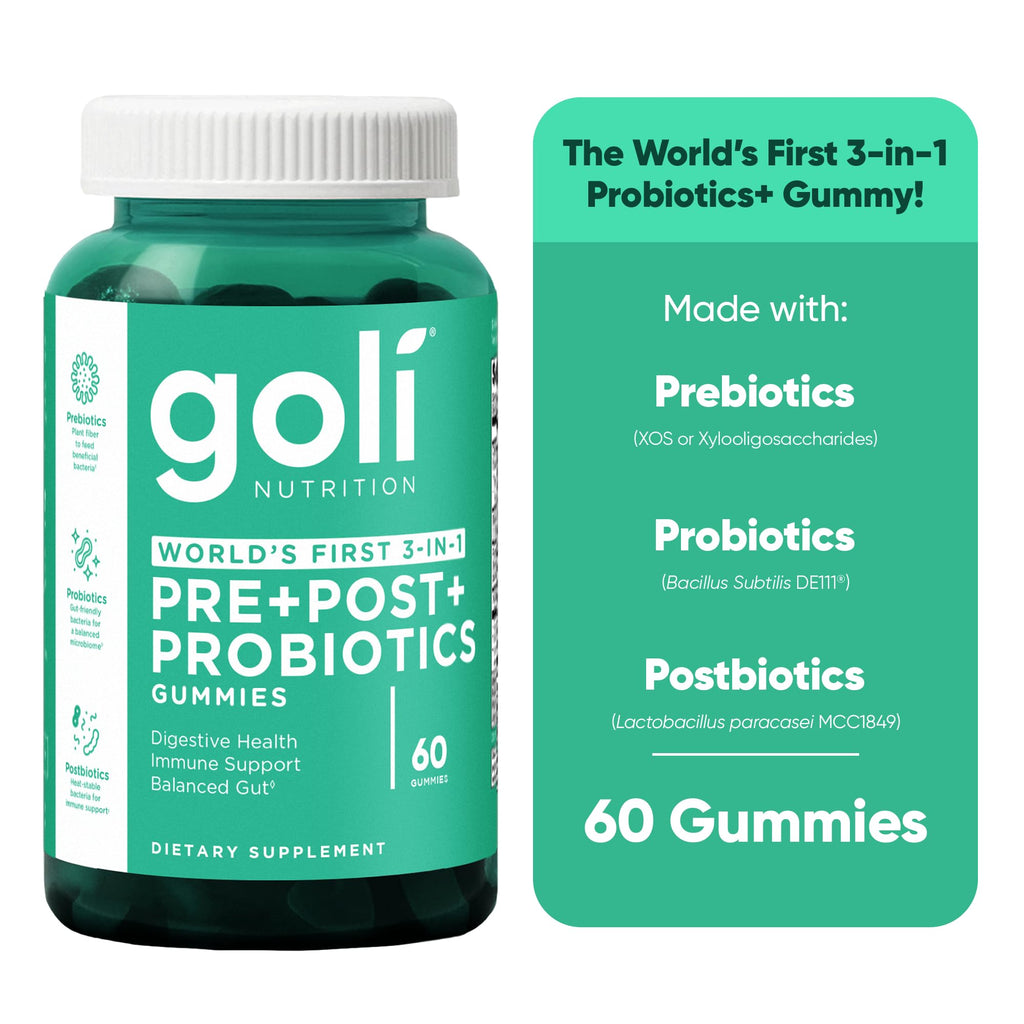 Goli Ultimate Wellness Gummies Variety Pack, 6 Bottle Bundle with Supergreens, Matcha Mind, Ashwagandha, Beets, ACV & Pre+Pro+Postbiotics, Vegan, Non-GMO & Gluten Free