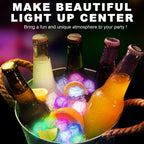 20 PCS Light Up LED Ice Cubes for Drinks, Multi‑Color Changing Ice Cubes
