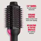 REVLON One-Step Volumizer Hair Dryer and Styler – Easy Salon-Style Blowouts – Less Frizz, More Shine, and Reduced Heat Damage, for All Hair Types and Lengths (Black)