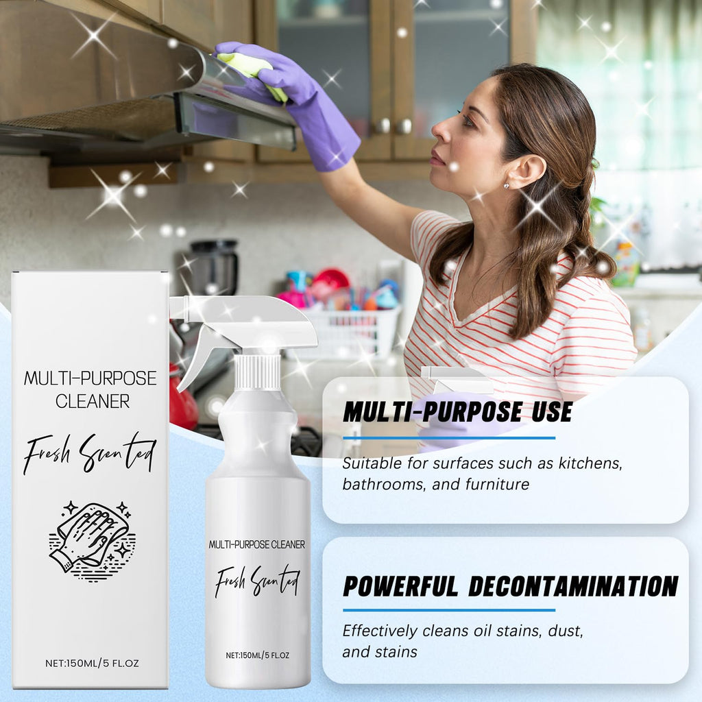 cuoct 2Pcs R & W Multi Purpose Cleaner, Brazilian Waves Multi Purpose Cleaner,R and W Luxurious Scent, All-purpose Rinse-free Cleaning Spray,Multipurpose Bathroom Foam Cleaner