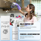 cuoct 2Pcs R & W Multi Purpose Cleaner, Brazilian Waves Multi Purpose Cleaner,R and W Luxurious Scent, All-purpose Rinse-free Cleaning Spray,Multipurpose Bathroom Foam Cleaner