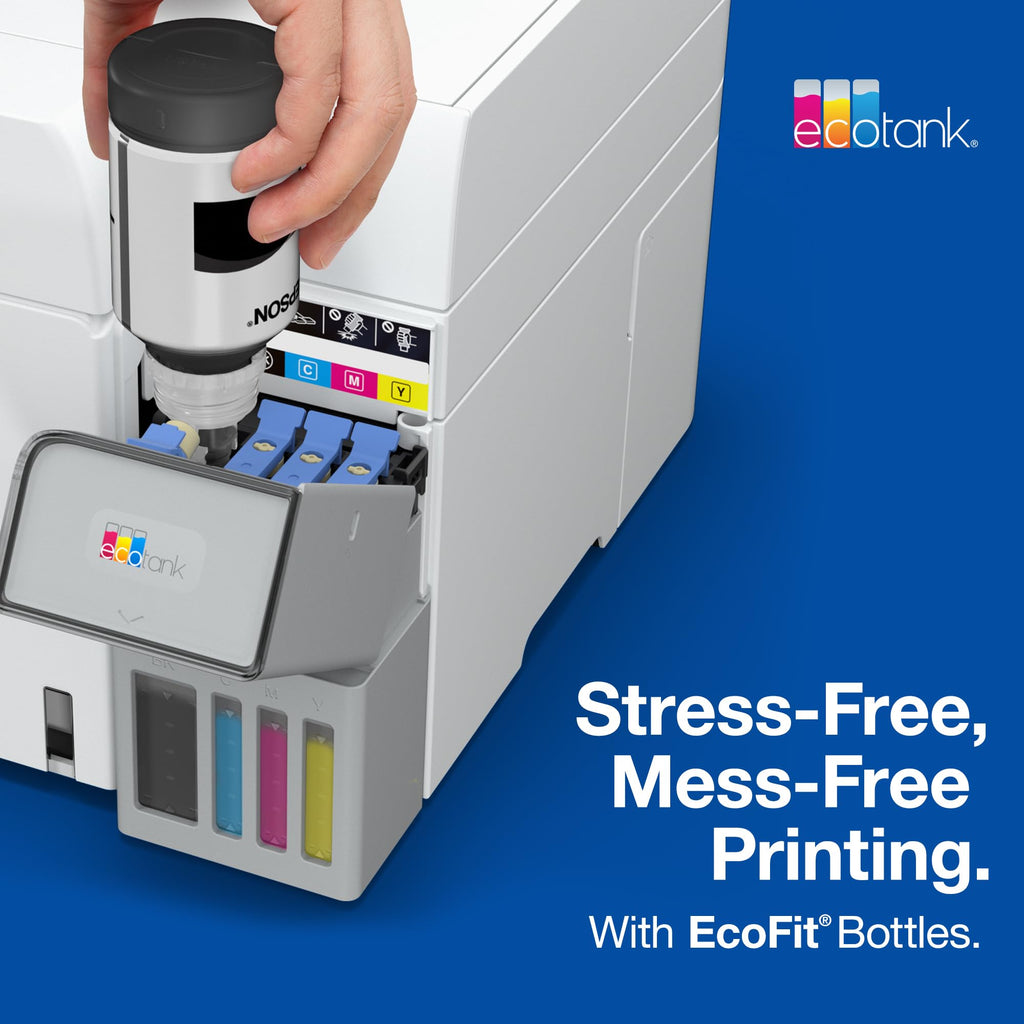 EPSON 502 EcoTank Ink Ultra-high Capacity Bottle Black Works with ET-2750, 2760, 2850, 3750, 3760, 3850, 4850, and other select models
