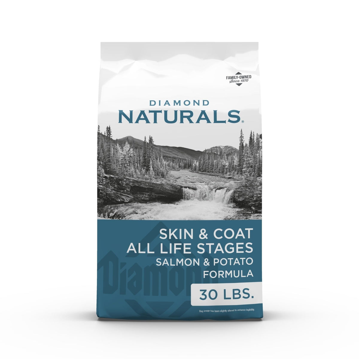 Diamond Naturals Skin & Coat Puppy, Adult & Senior Dry Dog Food Salmon 30lb