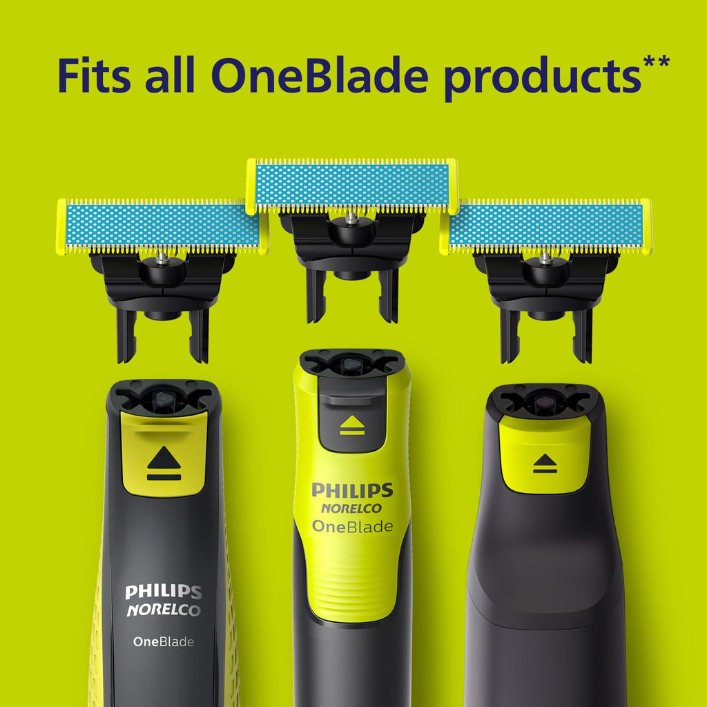 Philips Norelco OneBlade Replacement Blades, Anti-Friction, 2 Pack