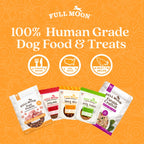 Full Moon Chicken Strips Healthy All Natural Dog Treats Human Grade Made in USA Grain Free, 1.5 Pound (Pack of 1)