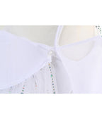 Aoiviss Girls Princess Costumes Snow Queen Princess Fancy Dress Up Clothes