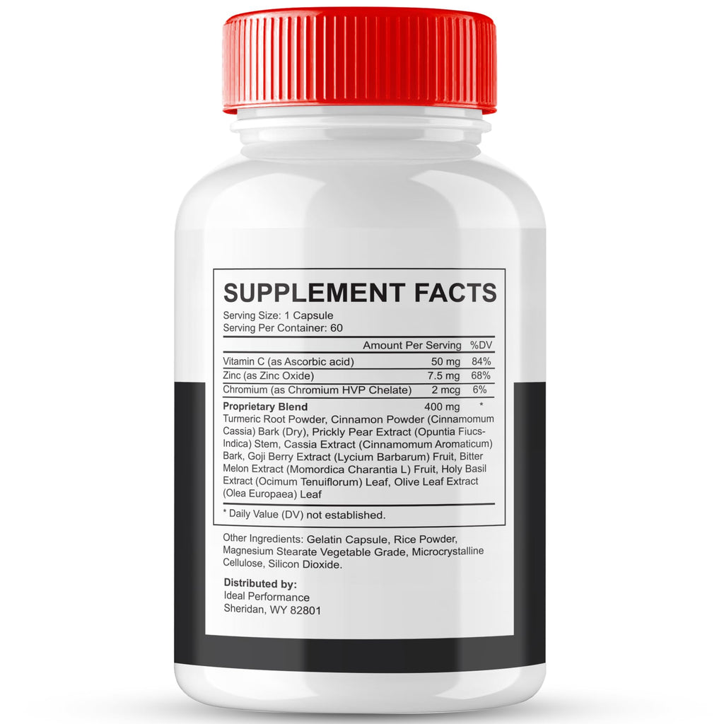 Glyco Peak Glyco Optimizer Supplement Capsules, GlycoPeak Health Support Pills Maximum Strength, Glyco Peak Health & Wellness, All Natural Advanced Formula, GlycoPeak Health Reviews (60 Capsules)